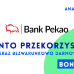 pekao konto opinie przekorzystne