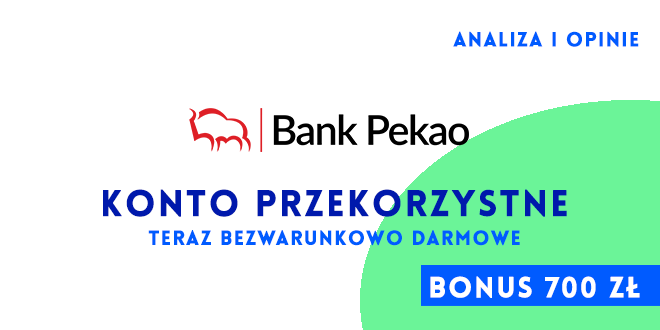 pekao konto opinie przekorzystne